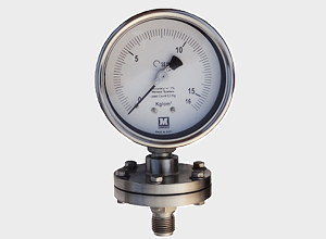 Sealed Diaphragm Pressure gauge